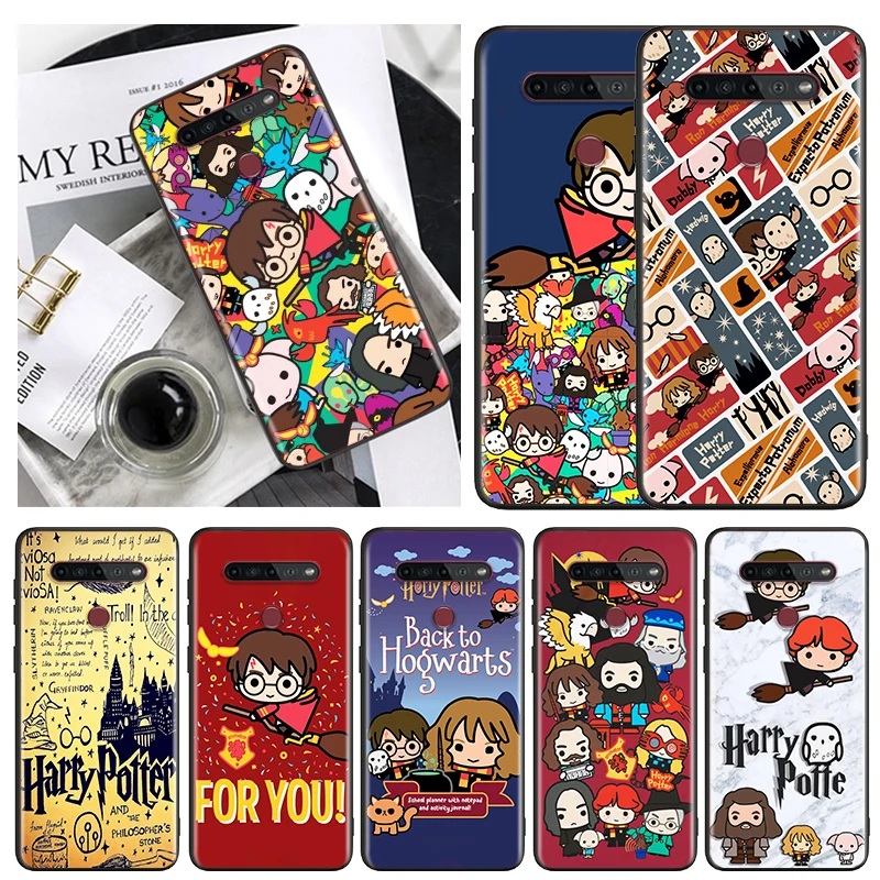 

Ring Potters Wand Harries Phone Case Black For LG Q60 V60 V50S V50 V40 V35 V30 K92 K71 K61 K62 K51S K41S K50S K22 G8S ThinQ