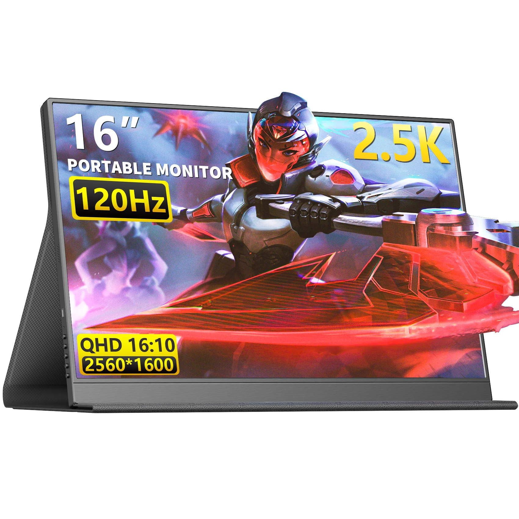 16-дюймовый ЖК-дисплей компактные мониторы UHD 2 5 K 2560*1600P 120 Гц игровые с IPS-панелью