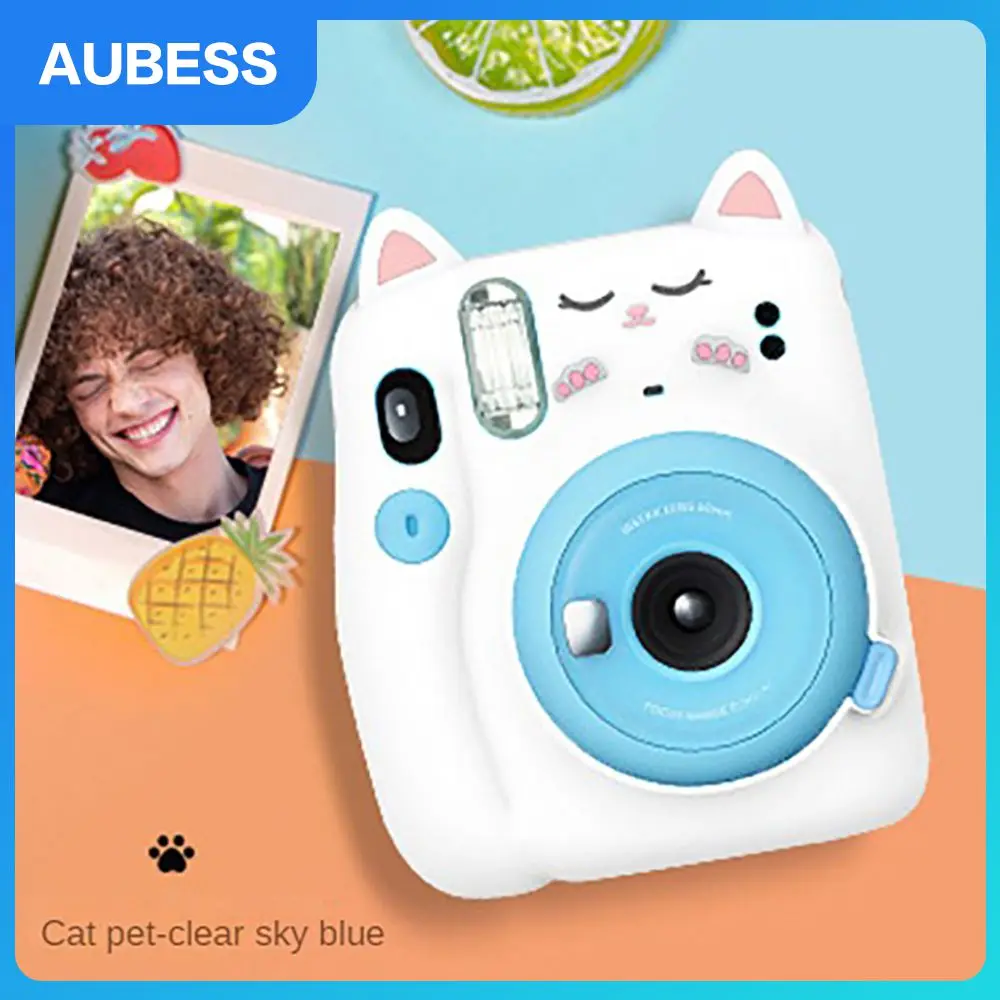 

Silicone Material Cute Style Camera Case .precise Drilling Q Bullet Protective Cover Q Bullet Is Full Of Strength Silicone Case
