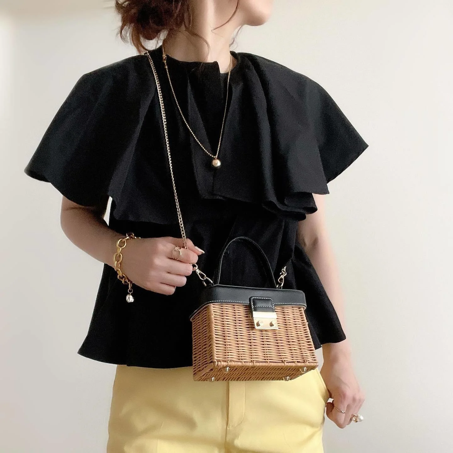 

Women's Blouse 2022 Summer New Ins Loose Cape Shirt Elegant Pullover Leisure Blouse Japan Korean Summer Ladies Tops