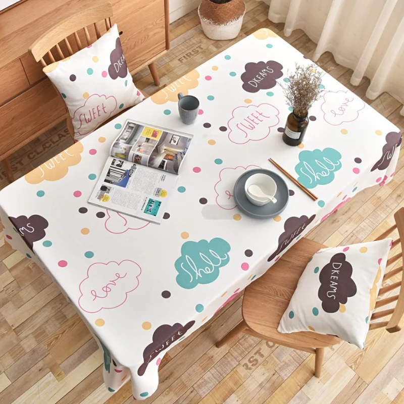 

Скатерть Moder из водонепроницаемой ткани «Оксфорд», Минималистичная прямоугольная ткань для журнального столика, для гостиной, столовой