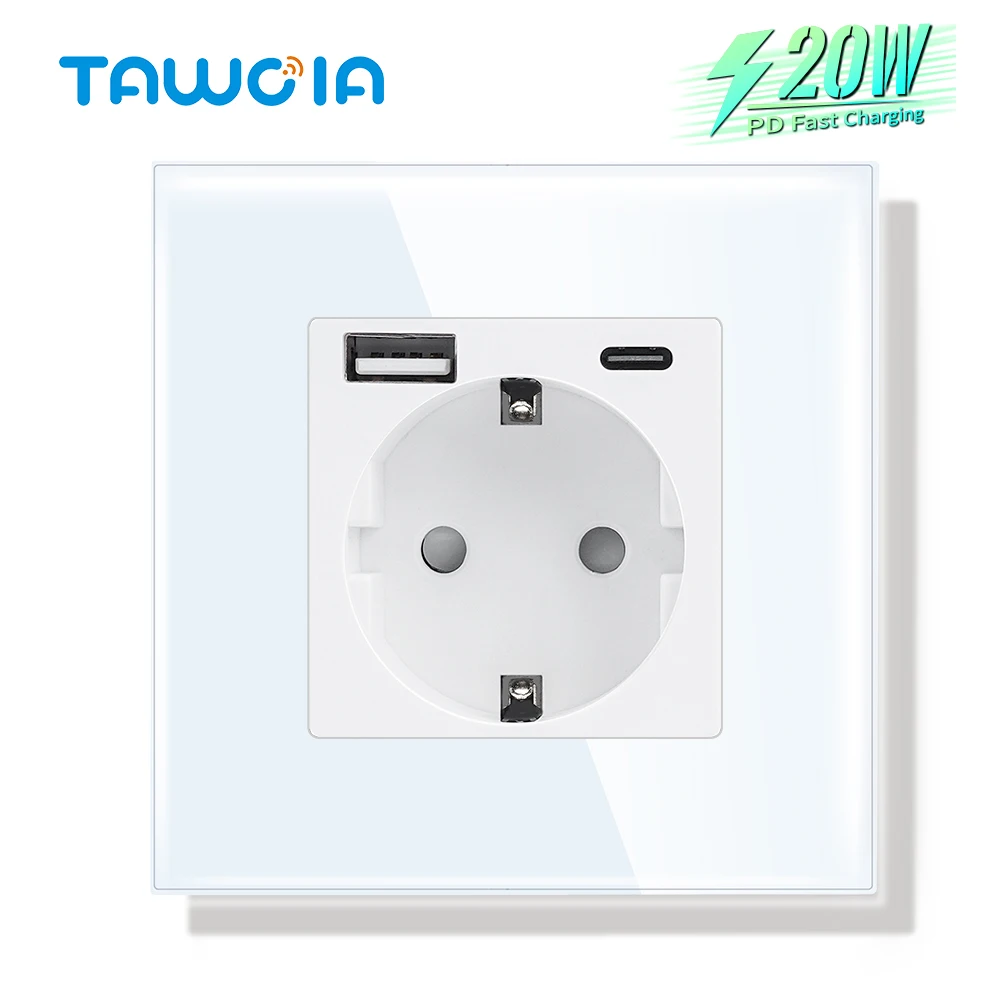 

Розетка TAWOIA PD с быстрой зарядкой