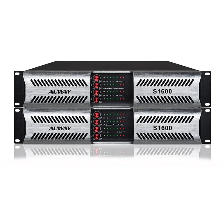 Фото 4*1600 Вт 4-канальный усилитель Hi-Fi стерео o усилитель №2