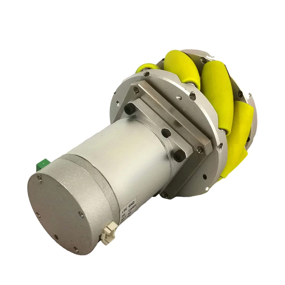 Новая версия 2024 года колесо двигателя Omni 102 мм нагрузка 200 кг набор колес Mecanum всех