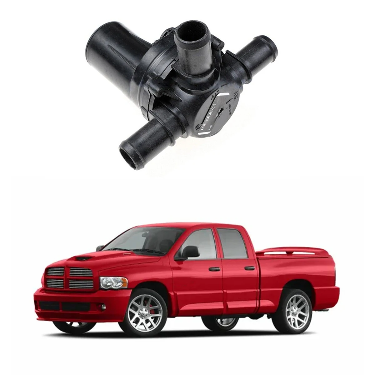3-ходовой регулирующий клапан нагревателя HVAC для Dodge Ram 1500 2500 3500 4500 5500 2013-2018 гг. 52014892