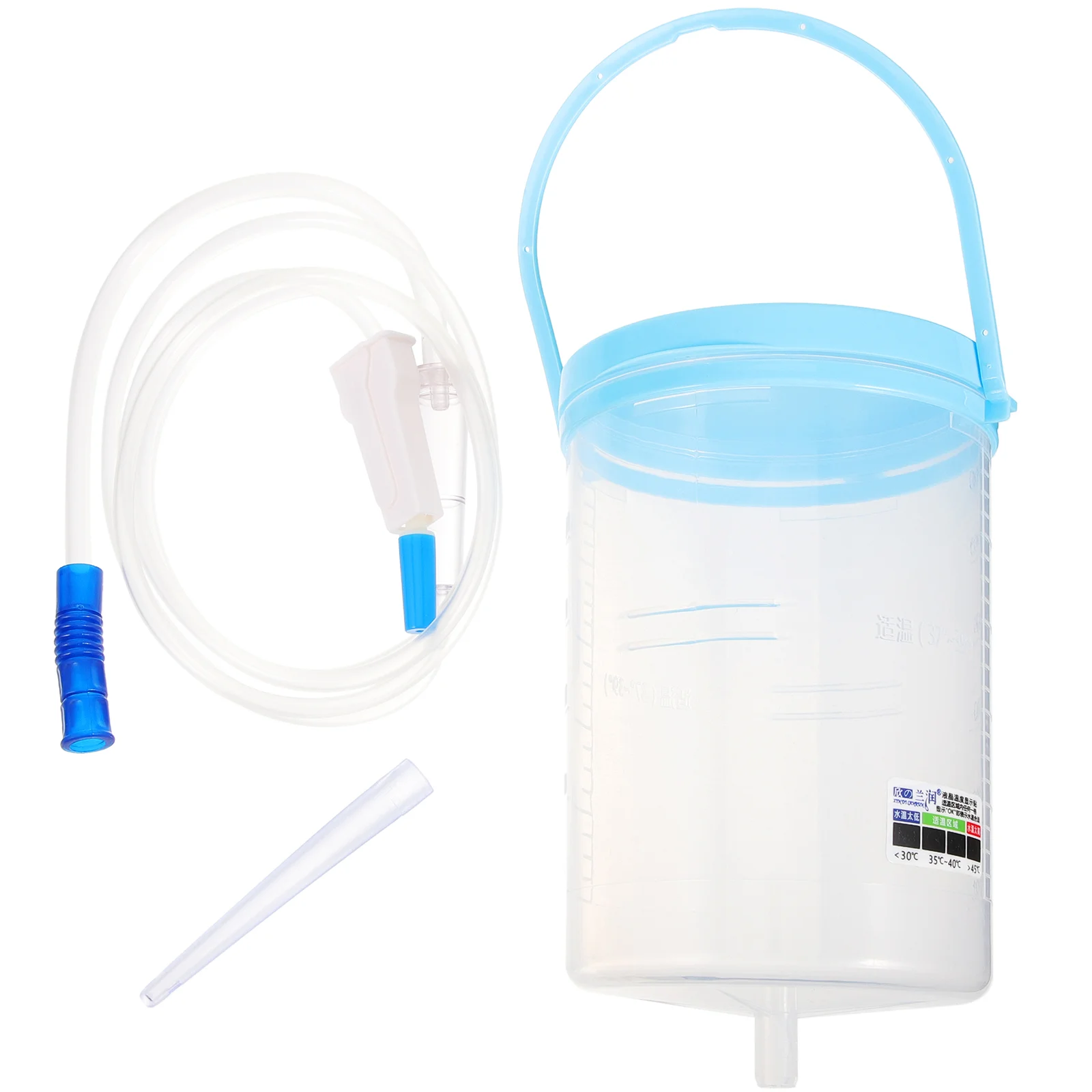 

Mist Cleaner Enema Bucket Kit Household Convenient Cleaning Tool Bag Vaginal Douche Silica Gel