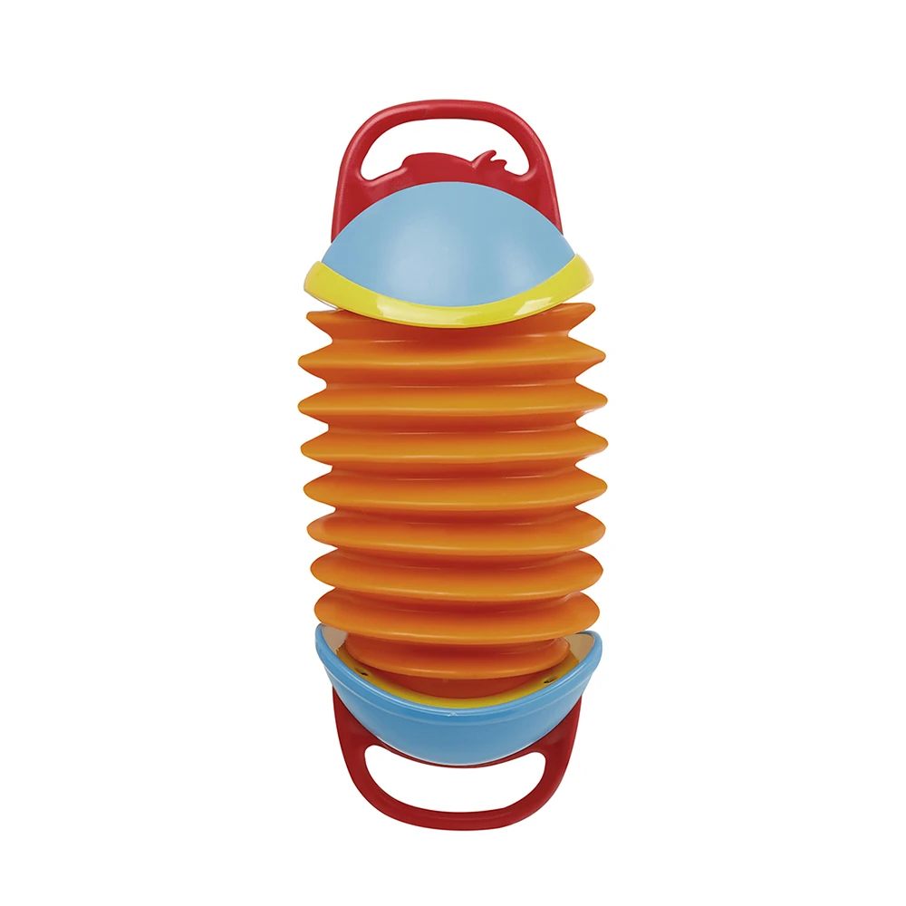 Детский музыкальный инструмент игрушки гармошкой мини-оранжевый маленький