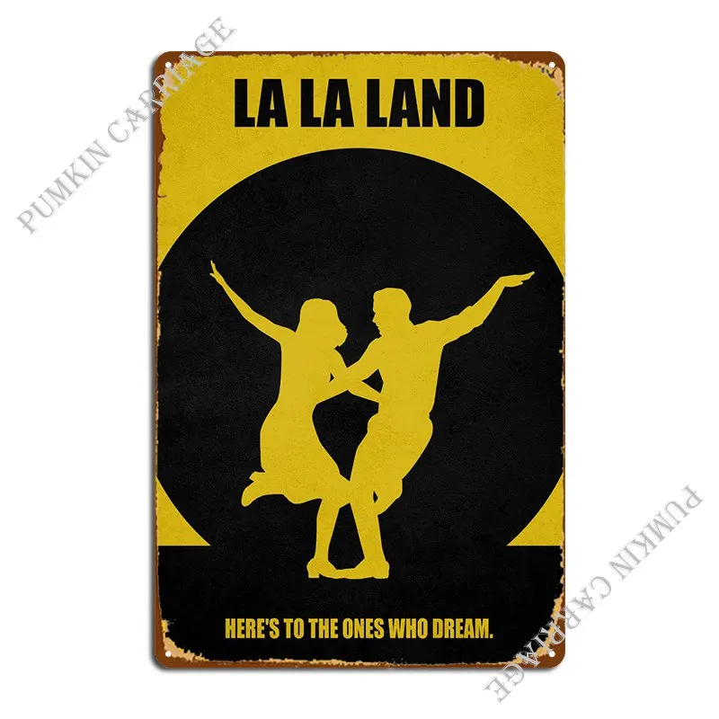 

La La Land Metal Sign Funny Garage Garage Garage Tin Sign Poster