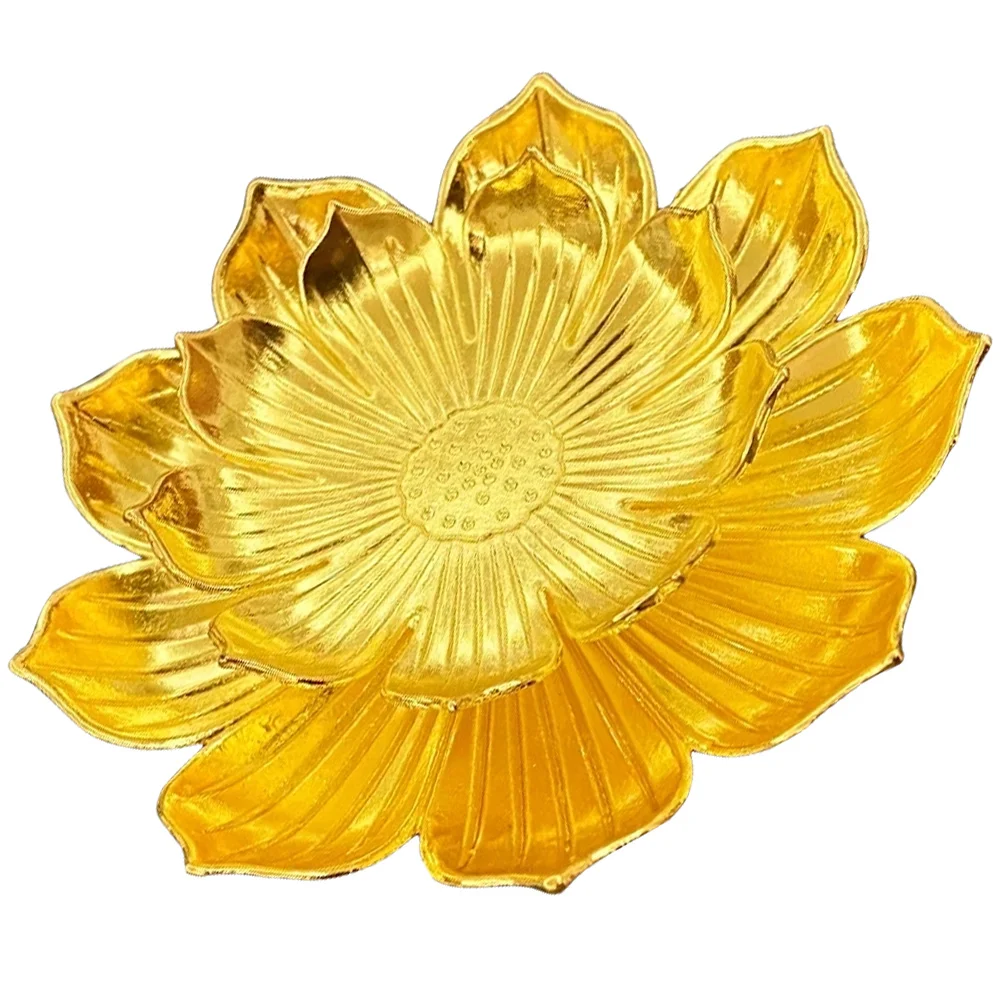 

Tea Holder Coaster Cup Tray Saucers Flower Bowl Plate Teacup Saucer Table Chinese Coffee Coasters Mats Gold Pad Light