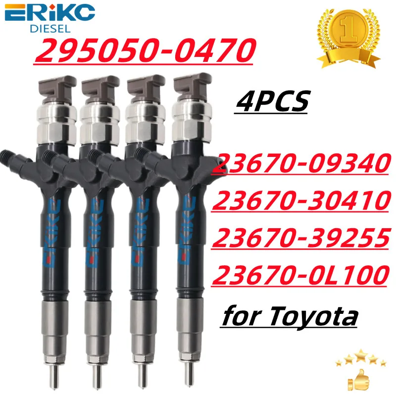 Новый 295050 -0190 -0210 Форсунка дизельного топлива -0530 -0470 9729505 -047 DCRI 300470 Для Toyota Hiace
