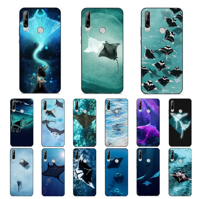 

Animal Manta Ray Phone Case for Huawei Y 6 9 7 5 8s prime 2019 2018 enjoy 7 plus