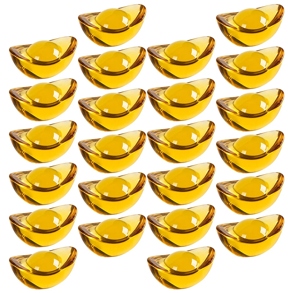 

Кристалл богатства Юань Бао слиток юанбао украшение Суй деньги счастливый Luckdecor Настольный Фэн Статуэтка СЛИТКИ Золотой