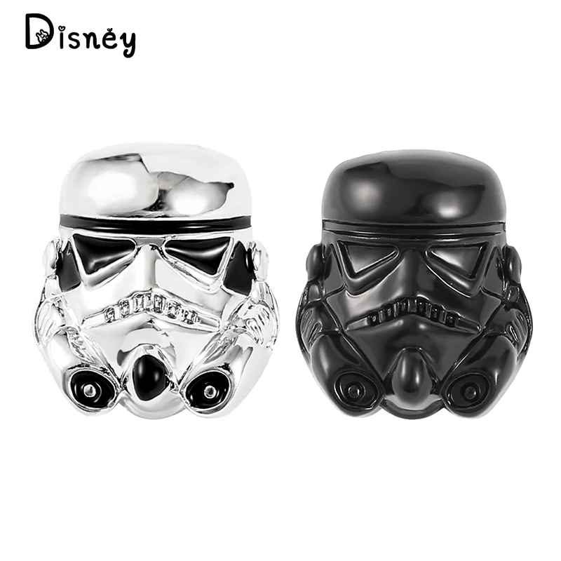 Disney Star Wars Darth Vader Brooche Imperial Stormtrooper Metal Black Silver Helmet Badges Pin Accessory For Men Jewelry Gifts