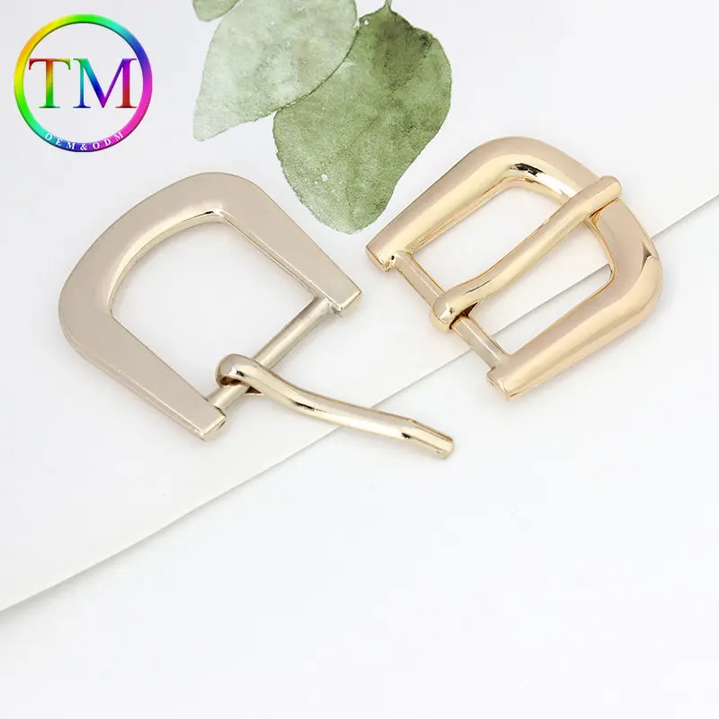 10-50Pcs Metal D Ring Pin Buckle Bags Strap Adjustment Hook Clasps Diy Bag Leather Strap Betlt Hardware Accessories