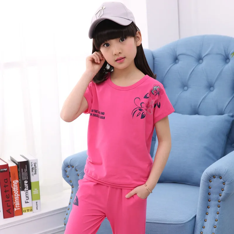 

Новинка 2023, летний комплект одежды для девочек, красивый детский жилет с цветочным принтом + шорты, комплект одежды из 2 предметов