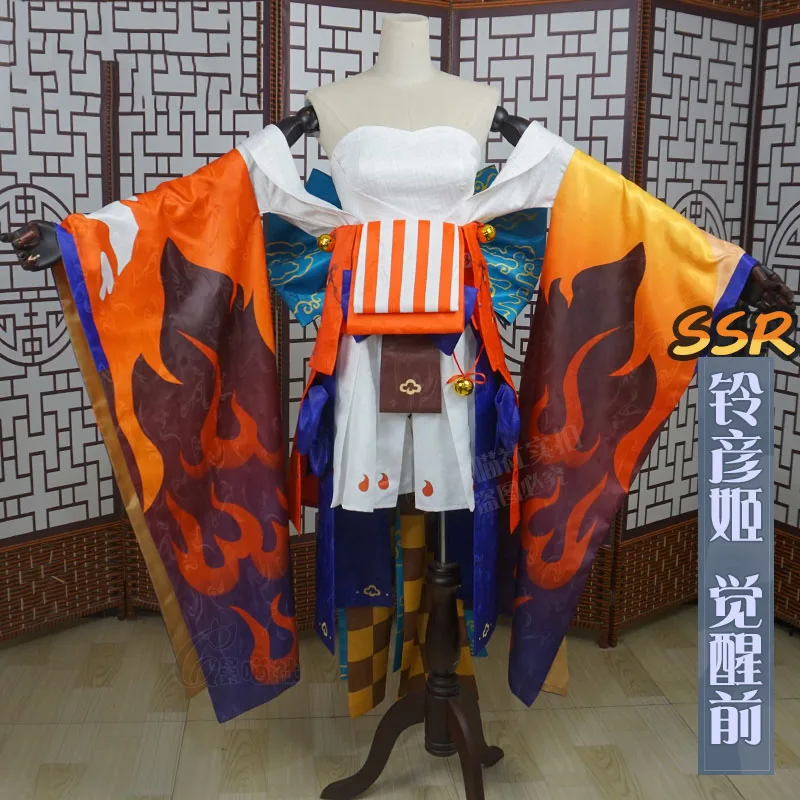 

COSLEE Game Onmyoji SSR LingYanJi Cosplay Costume Kimono Uniform Women Halloween Party Outfit Custom Made 2022 NEW