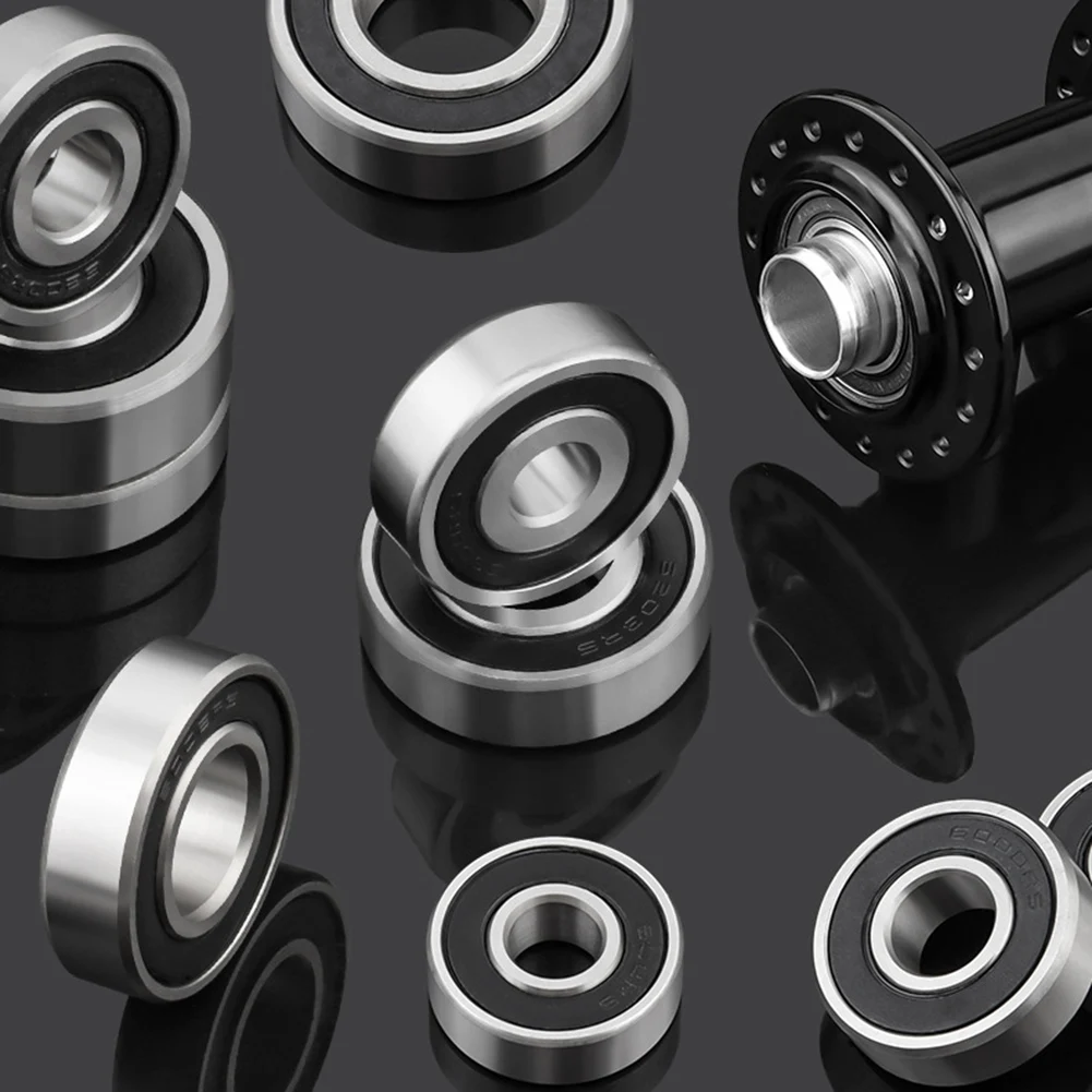 

1pc Hub Bearing Bearing For Mountain Road Bike 608R/ 6000/ S6902RS Multi-Specification Hub Bearing Steel Bicycle Cycling Parts