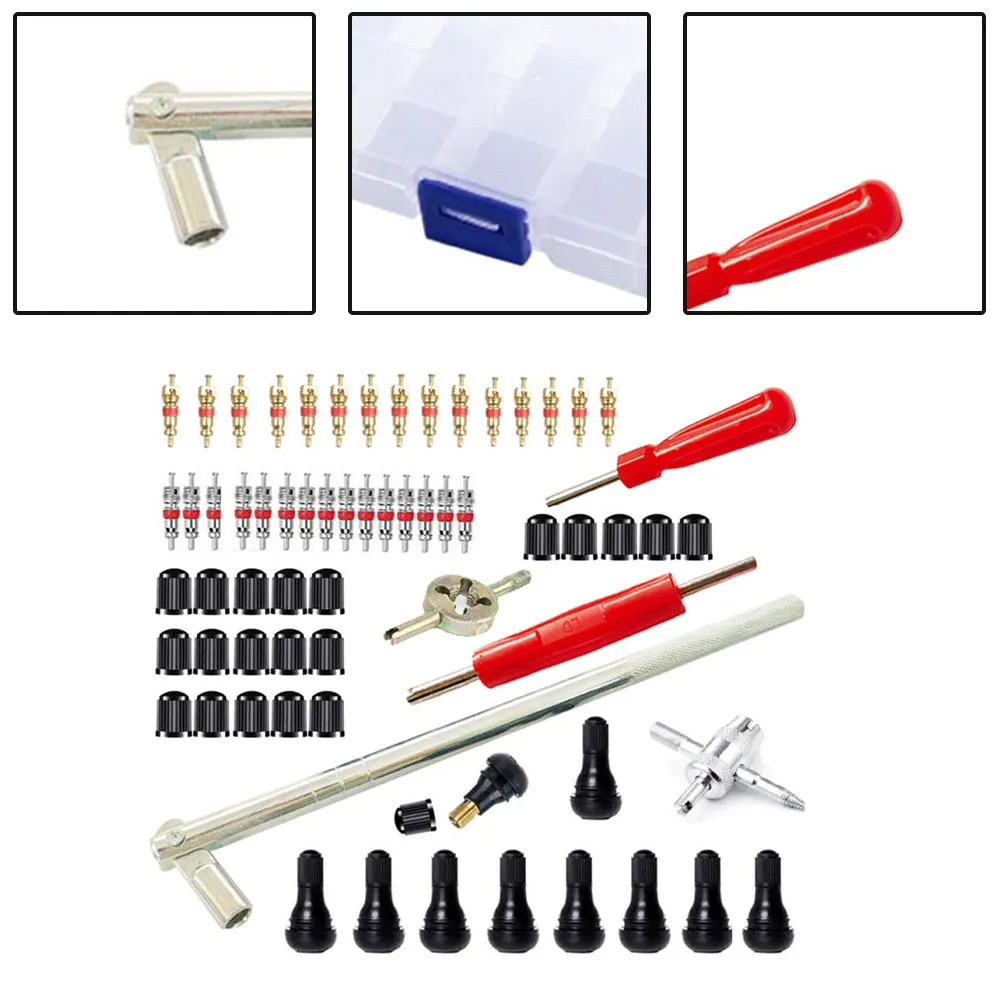 

Car Tire Plug Core Remover Remover Remover HD Chrome Tool Installation Puller Tire Repair Brand New Car Spare Parts