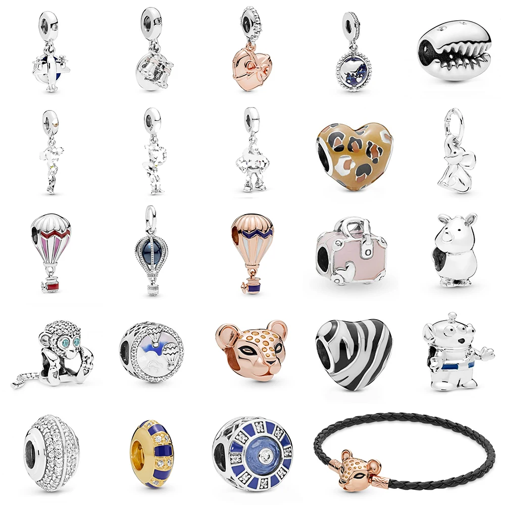 Подвеска из серебра 2019 пробы с бусинами в виде Лев и принцессы | Украшения