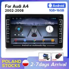 2 Din Android 8,1 Ouad Core IPS автомобильное радио DVD плеер для Audi A4 B6 B7 S4 RS4 2002-2008 SEAT Exeo 2008-2012 Авто Аудио WIFI USB