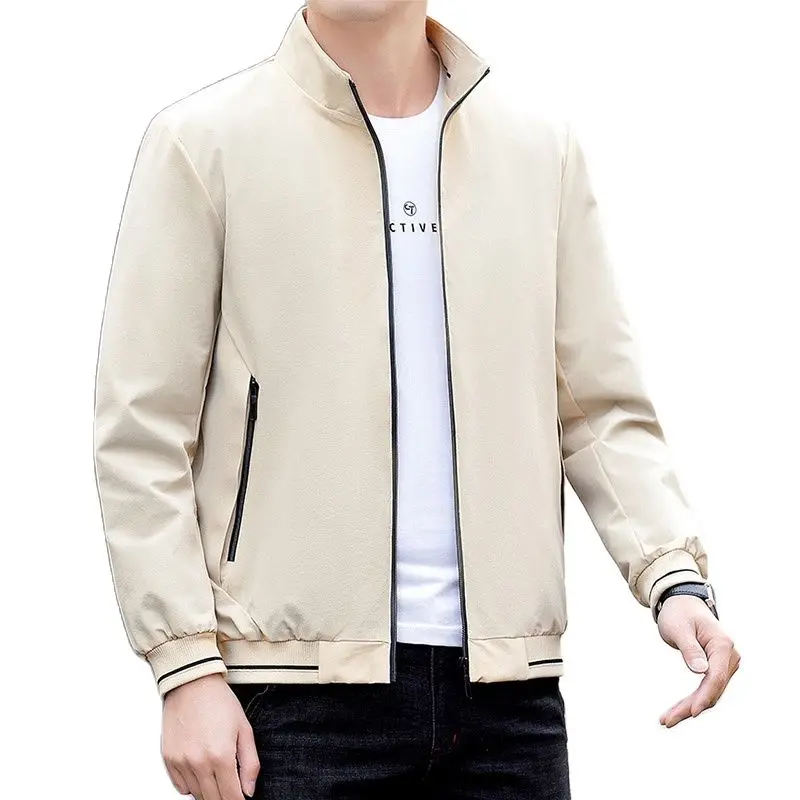 

Spring Men's Jacket Men Casual Bomber Jackets Zipper Streetwear Hip Hop Slim Fit Baseball Coats Mens Clothing Plus Size M-8XL