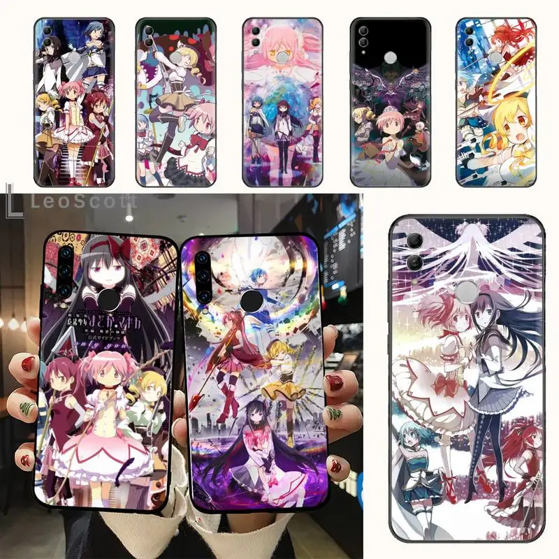 

Puella Magi Madoka Magica Phone Case For Huawei honor Mate 10 20 30 40 i 9 8 pro x Lite P smart 2019 Y5 2018 nova 5t