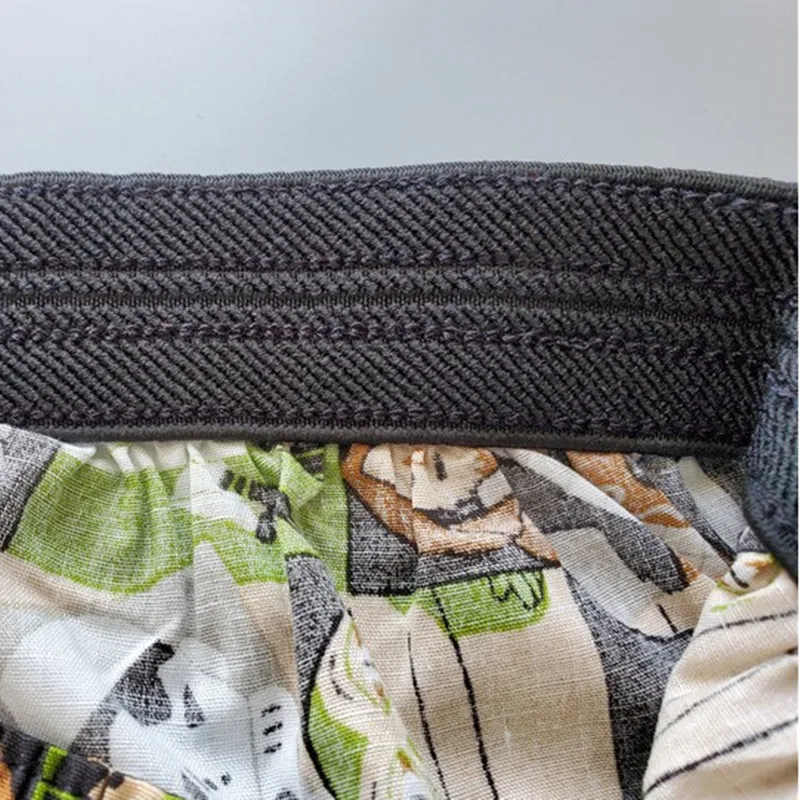 Summer shorts men's underwear Woven cotton Anime Sleeping Pants