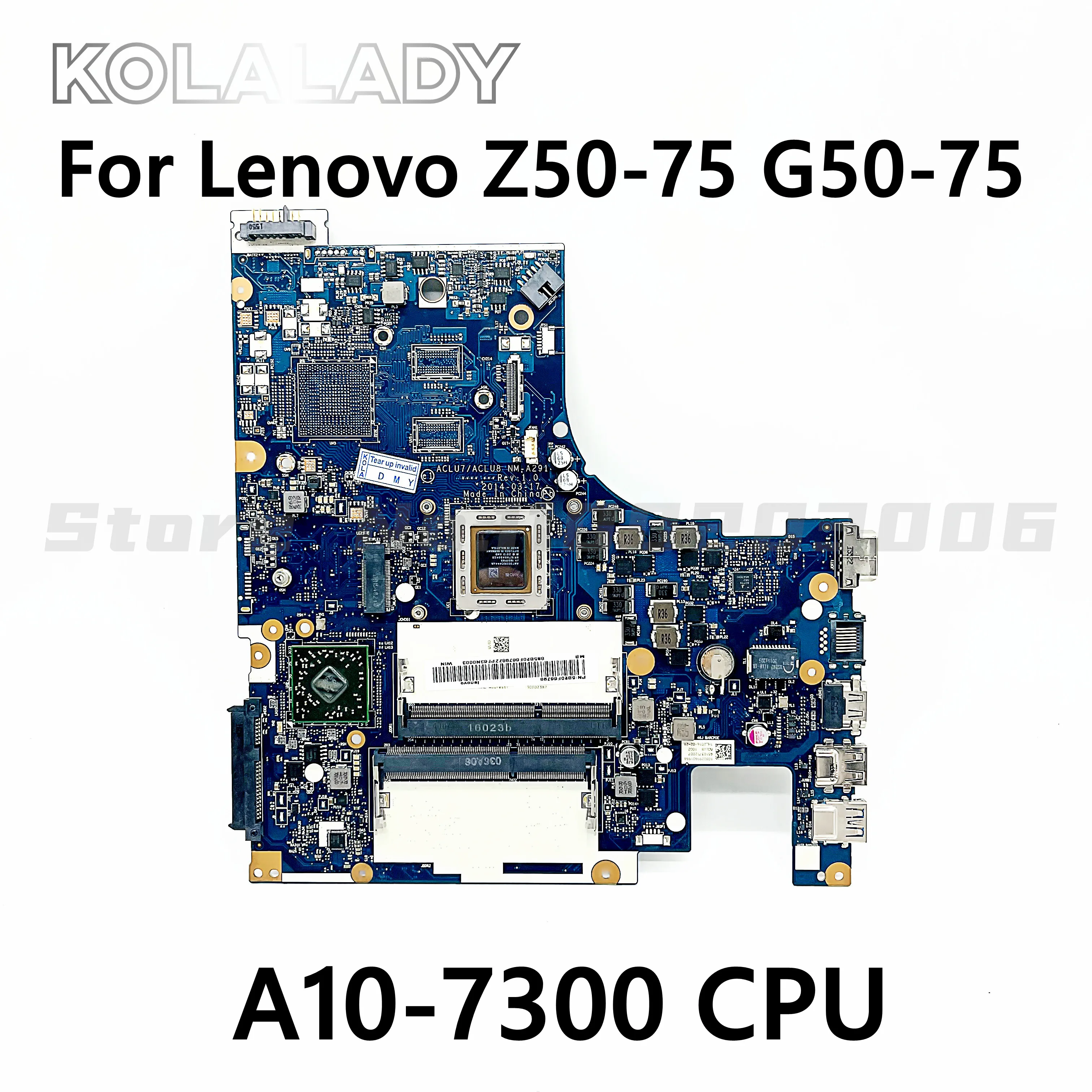 

Материнская плата ACLU7/ACLU8 для ноутбука Lenovo