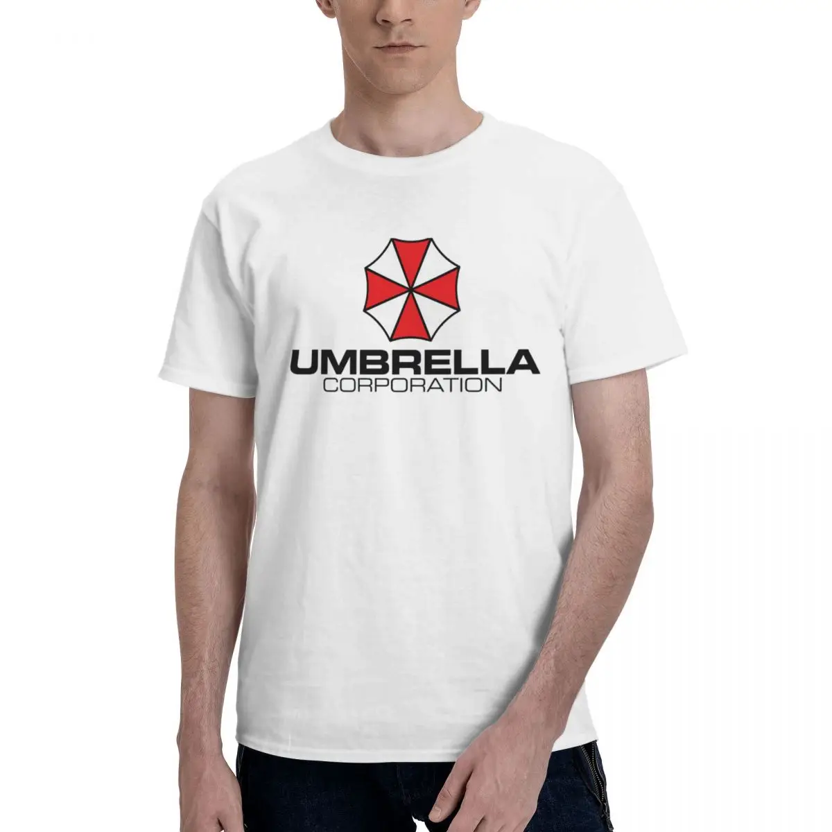 

Umbrella Corp Arklay Lab Research Staff T-shirts Funny Graphic Adult T-shirt Humor Graphic Home Top quality Round neck Eur Size