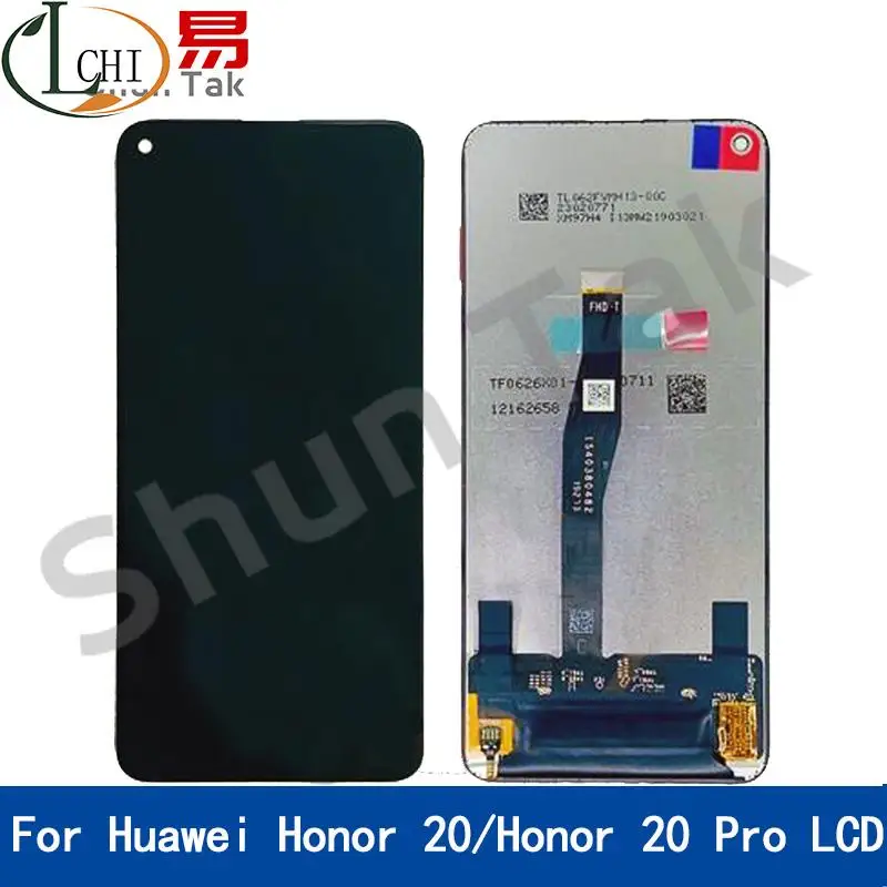 Купи Оригинальный дисплей для Huawei Honor 20 YAL-L21 LCD сенсорный экран дигитайзер Замена для Huawei Honor 20 Pro YAL-AL10 LCD за 1,565 рублей в магазине AliExpress