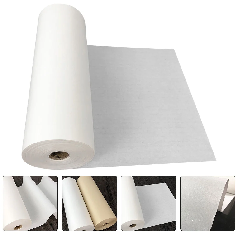 

Chinese Calligraphy Paper Roll Rice Sumi Paper Writing Xuan Paper White Thick Painting Brush Paper for Artist Students