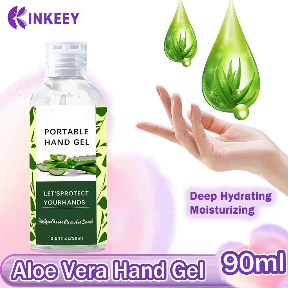 90ml Aloe Vera Hand Body Gel Moisturizing Brighten Hydrating