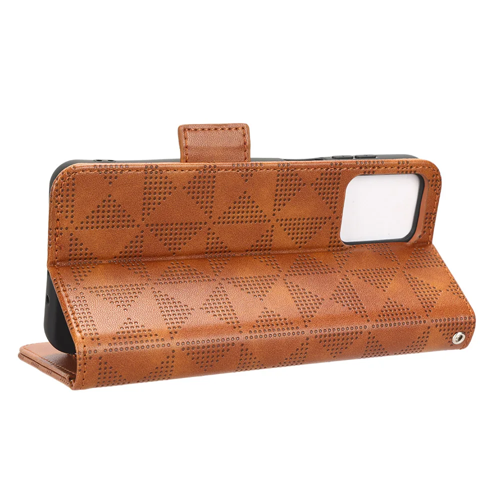 Флип-чехол для Motorola Moto G73 5G роскошный кожаный чехол-кошелек G 73