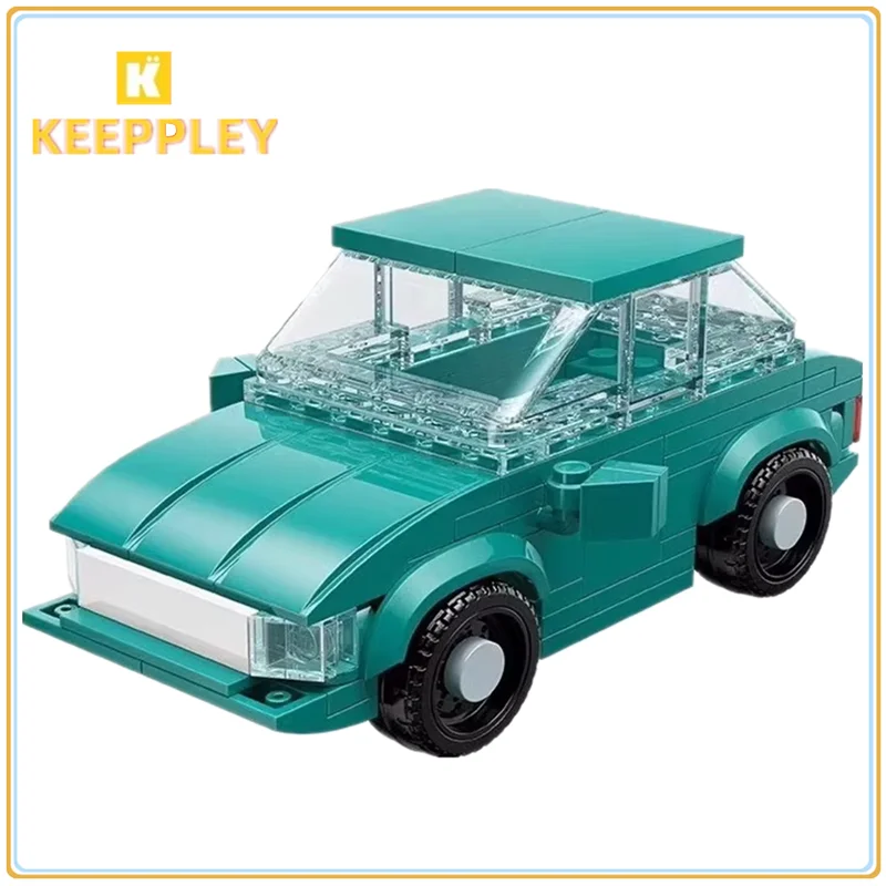 Строительный блок Keeppley Crayon Shin-chan модель автомобиля Чан папа нохара Хироши