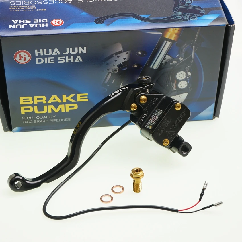 

Мотоциклетный RCS поршень 17 мм главный цилиндр тормоз Гидравлический рычаг сцепления Универсальный 22 мм для Honda Yamaha Aprilla BMW гоночный велосипед