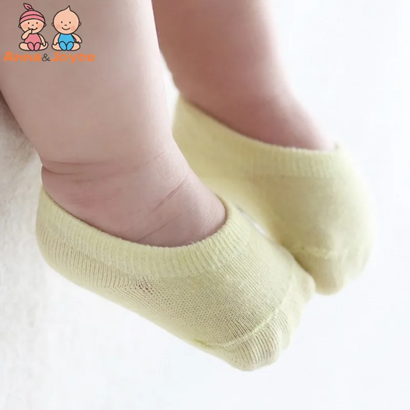 5pairs/lot Fashion Children's Invisible Boat Socks Baby Non Slip Cotton Sock for Girl and Boy hTWS0177 | Детская одежда и