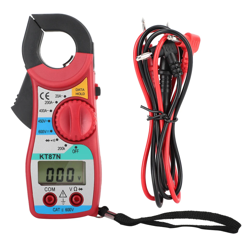 

KT87N 600V/450V DC/AC Digital Clamp Meter 20-400A Ammeter Digital Multimeter with LCD Display digital digital digital digital
