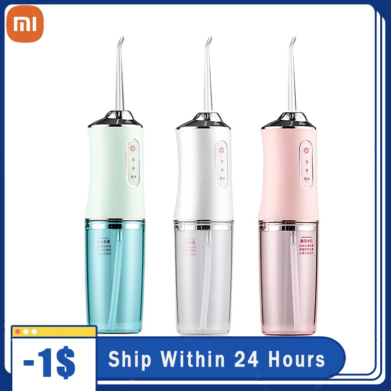 Xiaomi ирригатор для зубов xiaomi USB Перезаряжаемый Стоматологический Ирригатор