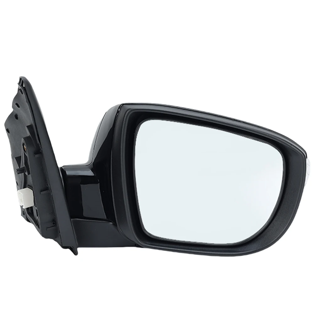 Зеркало заднего вида в сборе 6 проводов для Hyundai IX35 LM 2009-2015 черное с поворотником