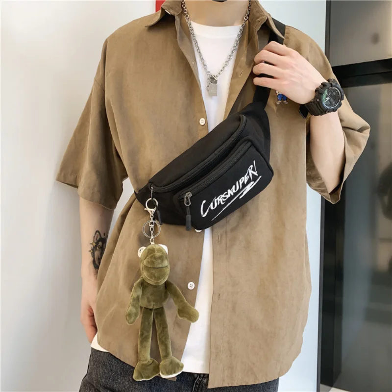 

Women's Tide Brand Mini Multi-functional Chest Pack Men's Fashion Mobile Phone Sports Fanny Packs Outdoor Running Shuolder Bags