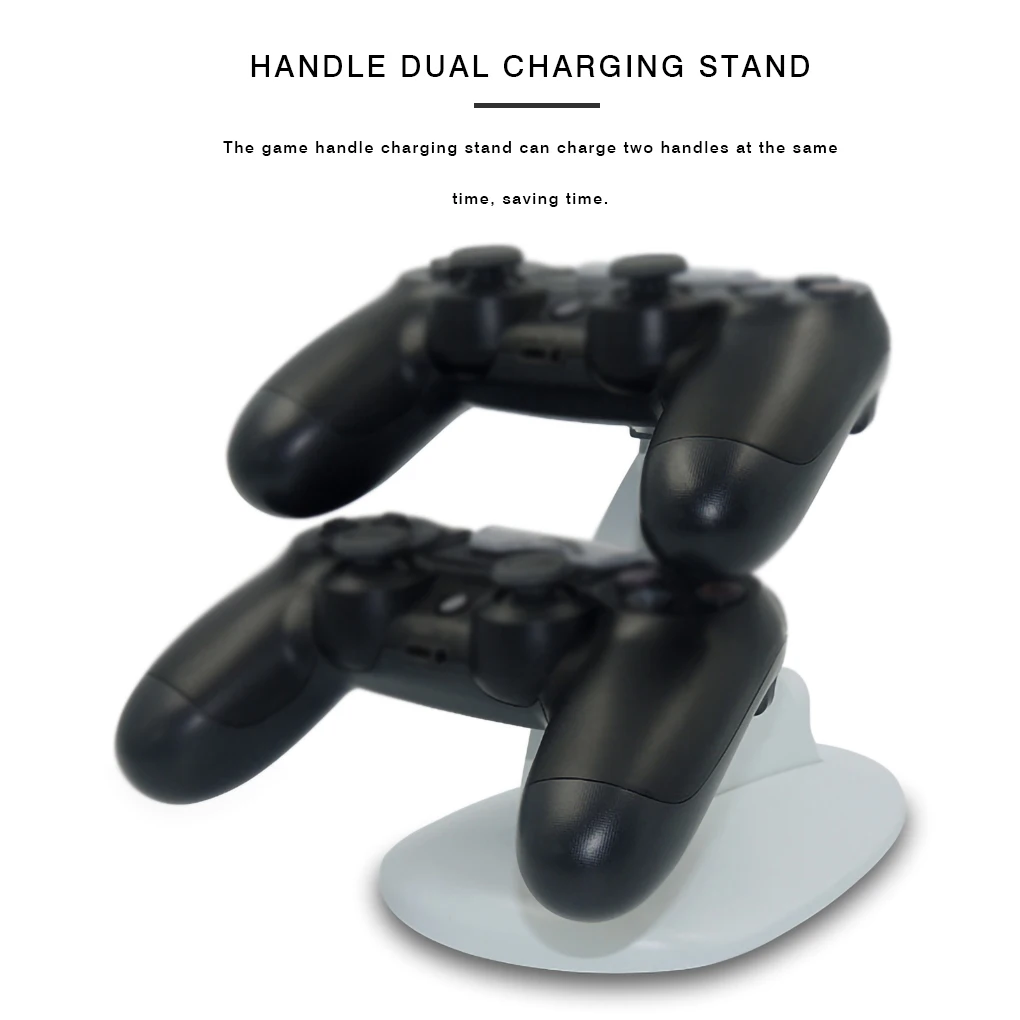 

Controller Charging Stand Dual Fast Charging Game Controller Charging Station Dock Replacement for PS4
