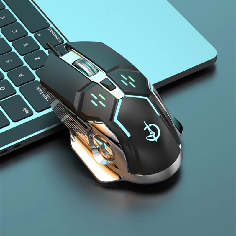 

JS-X9 Проводная игровая мышь CF без Автоматическая отдача давление пистолет макро для киберспорта DIY Программирование макросов RGB световой эфф...