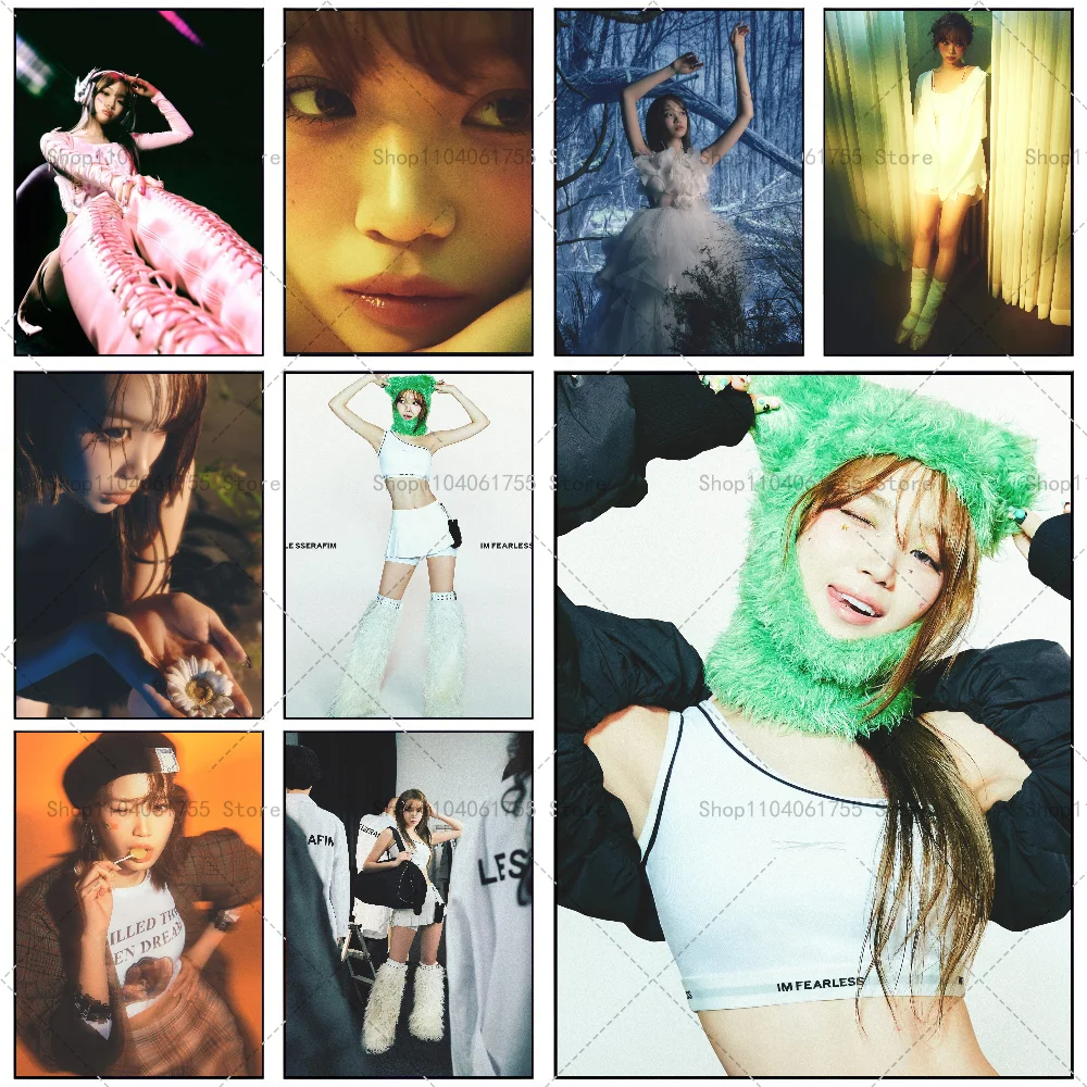 Easy Album Idol Chaewon Легкая Самоклеящаяся Водостойкая Бумажная Наклейка Декоративное