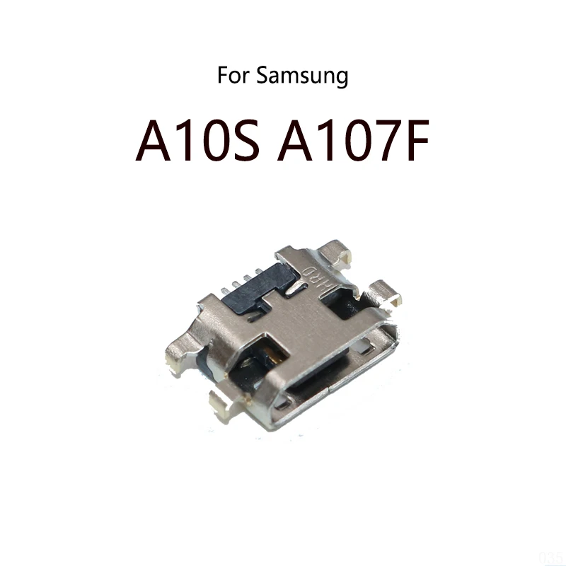 500 шт./лот для Samsung Galaxy A10S A107F SM-A107F Micro USB зарядная док-станция разъем зарядки порт