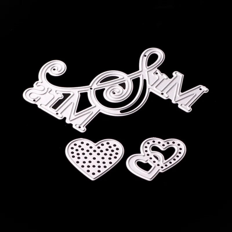 

Mr Mrs Cutting Dies Stencils Scrapbook Album Paper Card Embossing DIY Craft