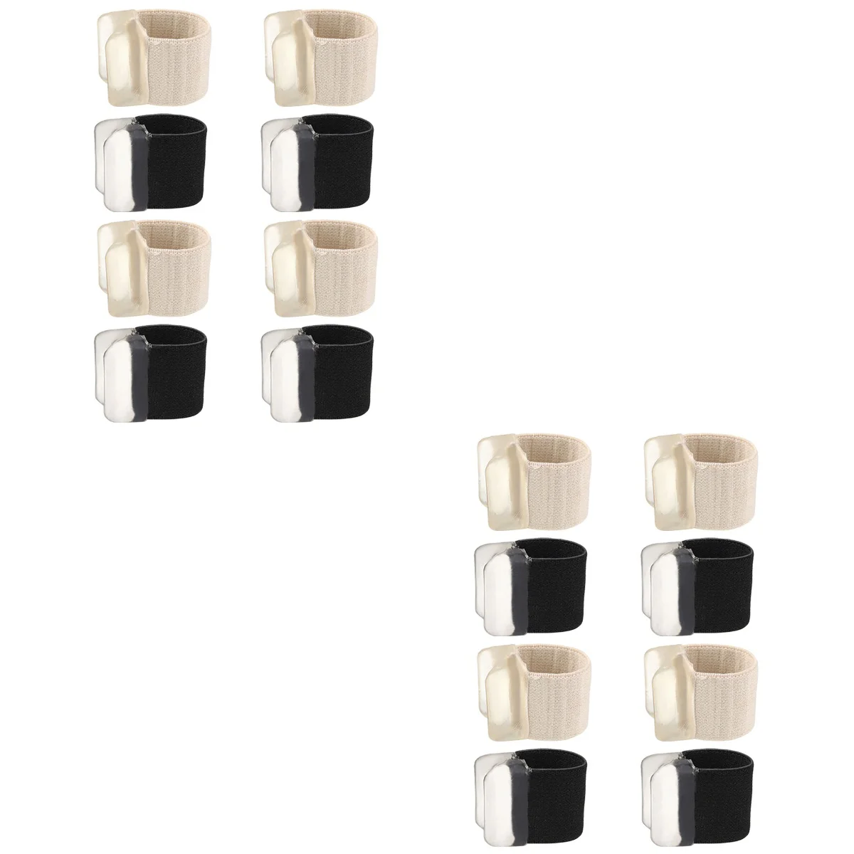 

8 Pairs Valgus Correction Tool Toe Separate Cover Toe Separator for Feet Bunion Corrector Foot Care Tool