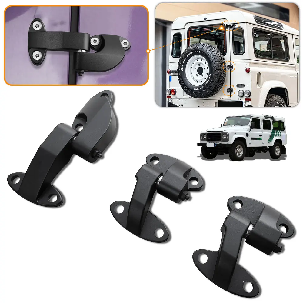 

Запчасти для замены задних дверных петель для Land Rover Defender 90 110 130 2004-2018, автомобильные аксессуары
