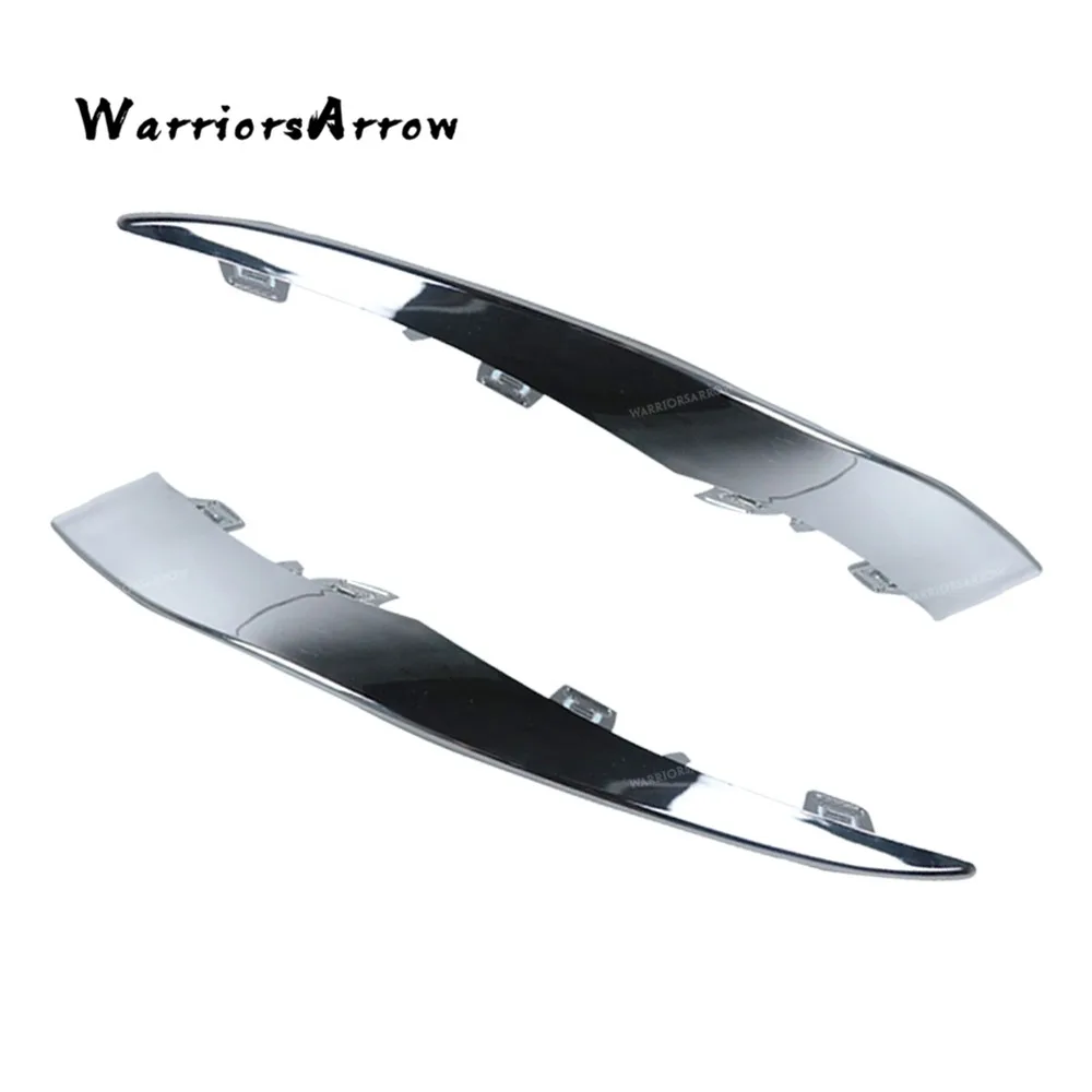 

Пара, передний левый правый бампер, литье, отделка, хромированный пластик для Mercedes W205 C-Class 2019-2020 2058858602 2058858702