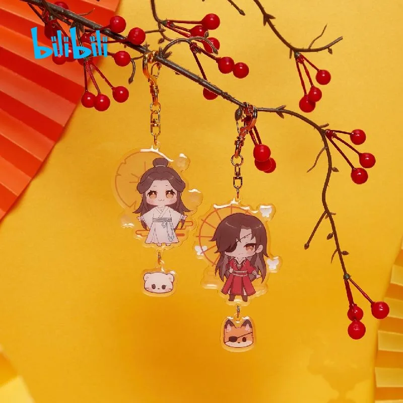 

Подвеска с рисунком аниме Tian Guan Ci Fu, 5,5x9 см, подвески из PMMA, Xie Lian Hua Cheng, брелок, брелок, реквизит, кольца для ключей