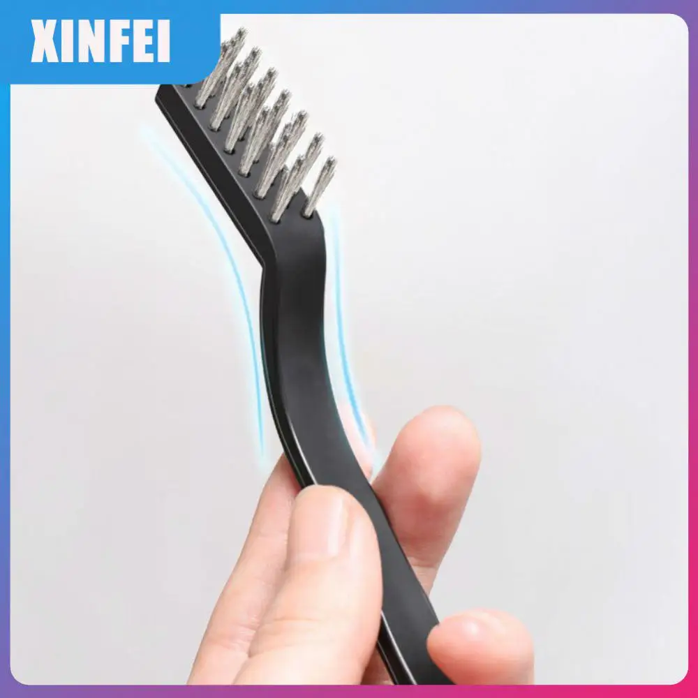 

Decontamination Cleaning Polishing Metal Brush Rust Removal Gas Stove Cleaning Wire Brush Household Kitchen Gap Brush
